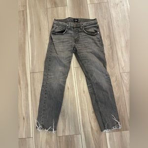 Hudson slim fit cropped jeans